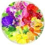 Puzzle cerc fructe si legume 500 piese